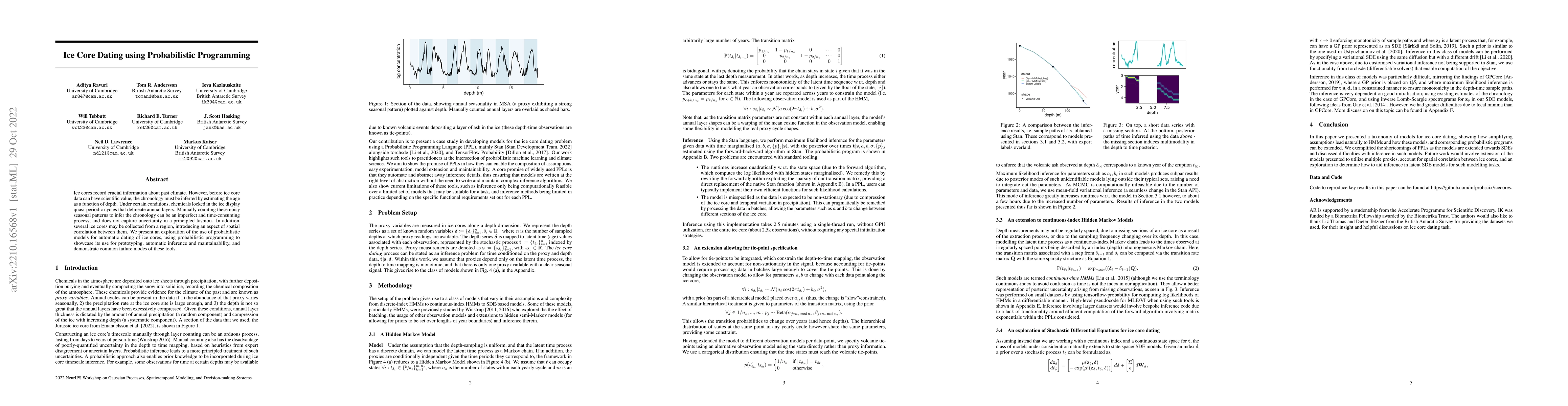 Thumbnail for Ice Core Dating using Probabilistic Programming