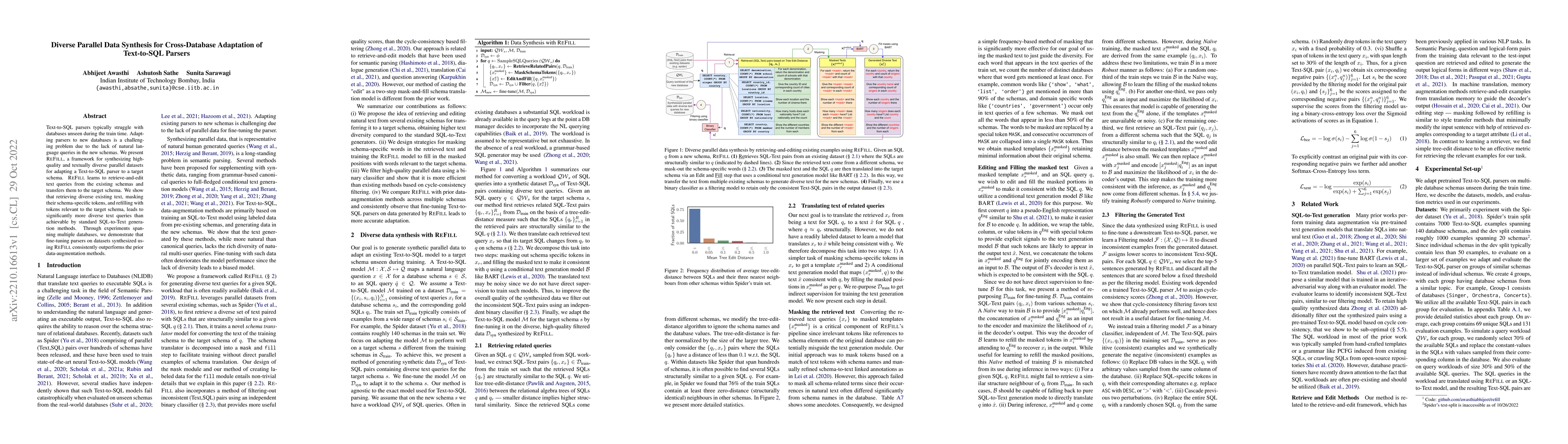 Thumbnail for Diverse Parallel Data Synthesis for Cross-Database Adaptation of
  Text-to-SQL Parsers