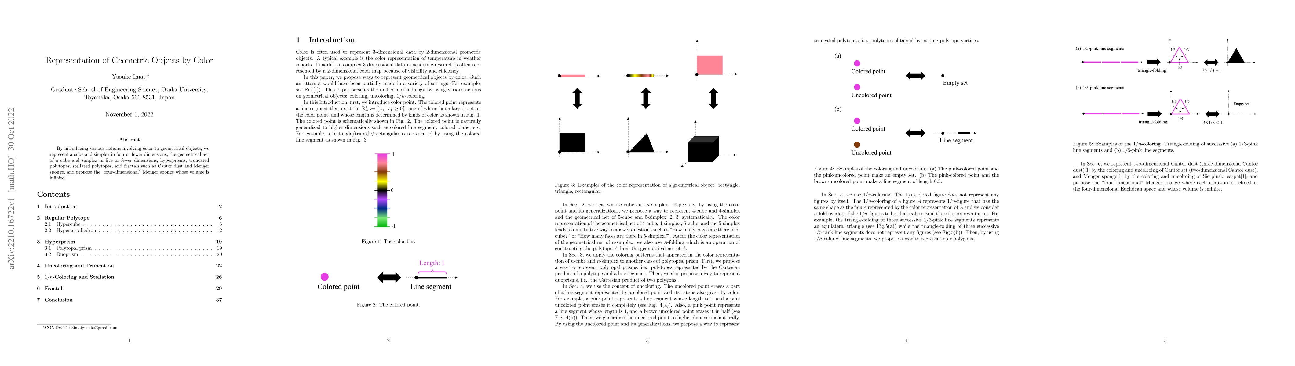 Thumbnail for Representation of Geometric Objects by Color