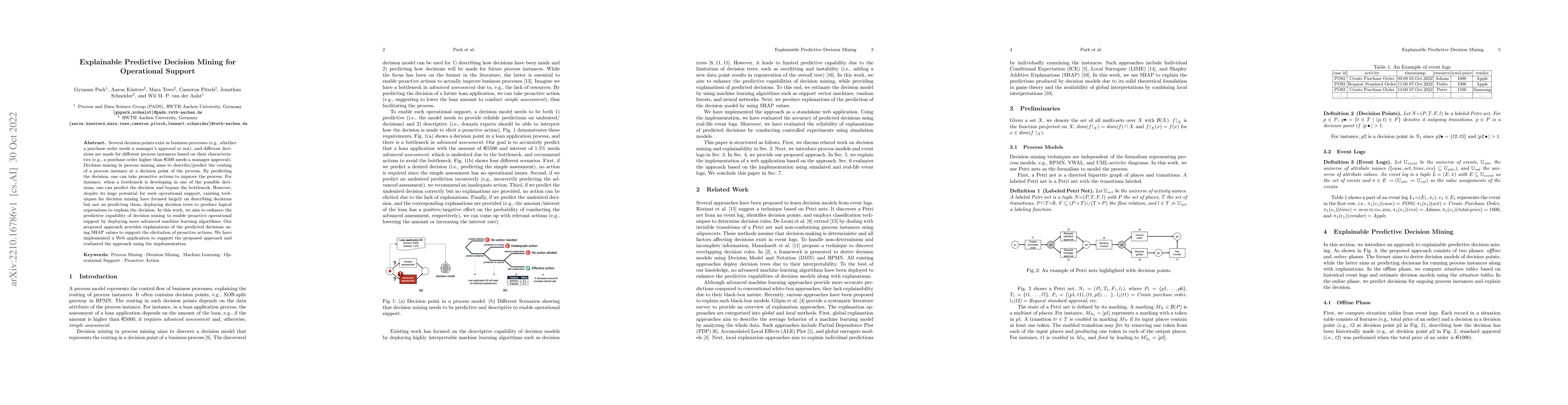 Thumbnail for Explainable Predictive Decision Mining for Operational Support
