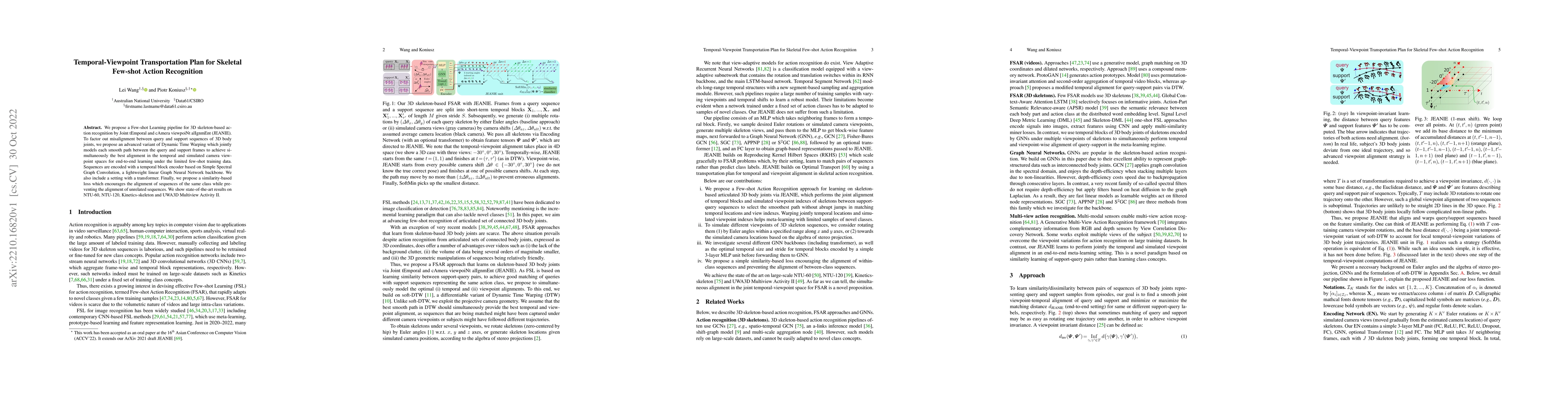 Thumbnail for Temporal-Viewpoint Transportation Plan for Skeletal Few-shot Action
  Recognition