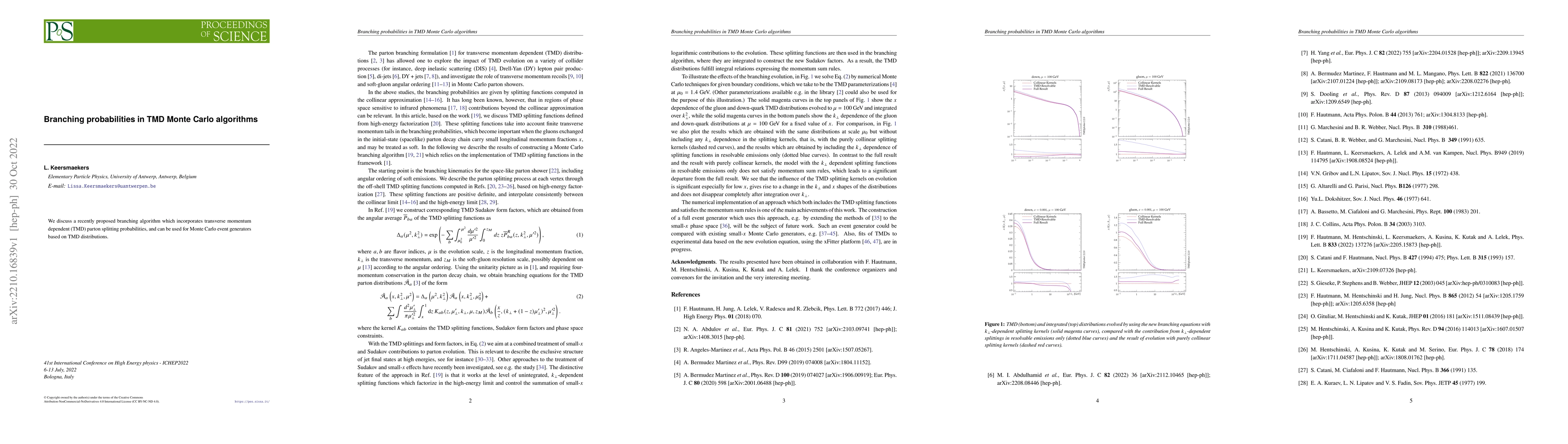 Thumbnail for Branching probabilities in TMD Monte Carlo algorithms