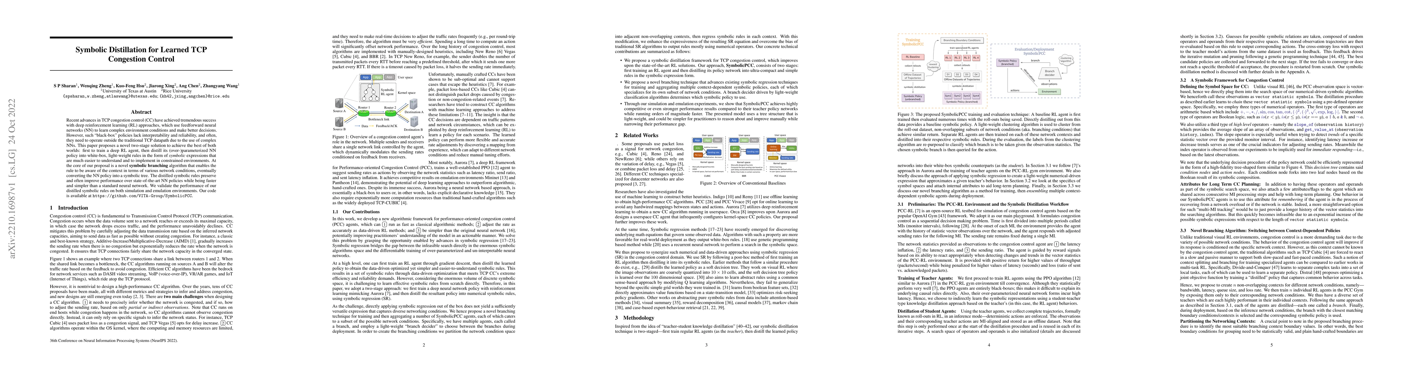 Thumbnail for Symbolic Distillation for Learned TCP Congestion Control