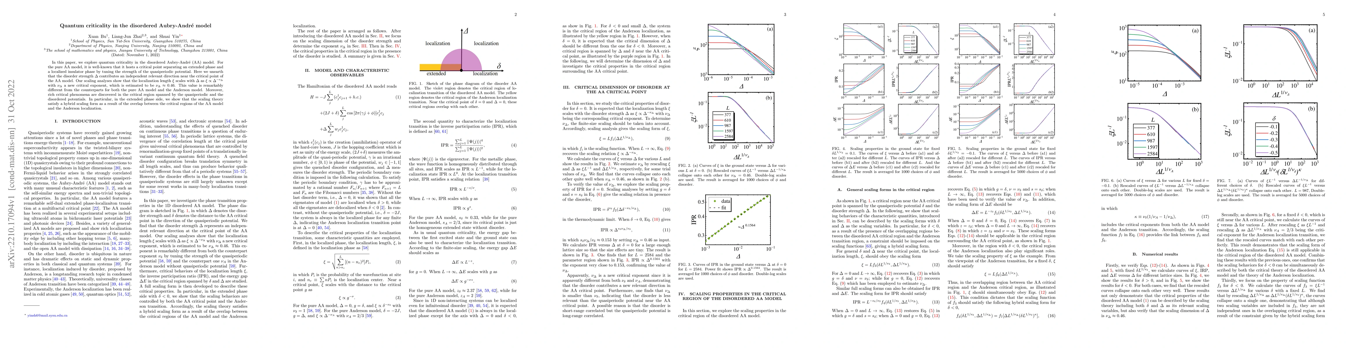 Thumbnail for Quantum criticality in the disordered Aubry-Andr\'{e} model