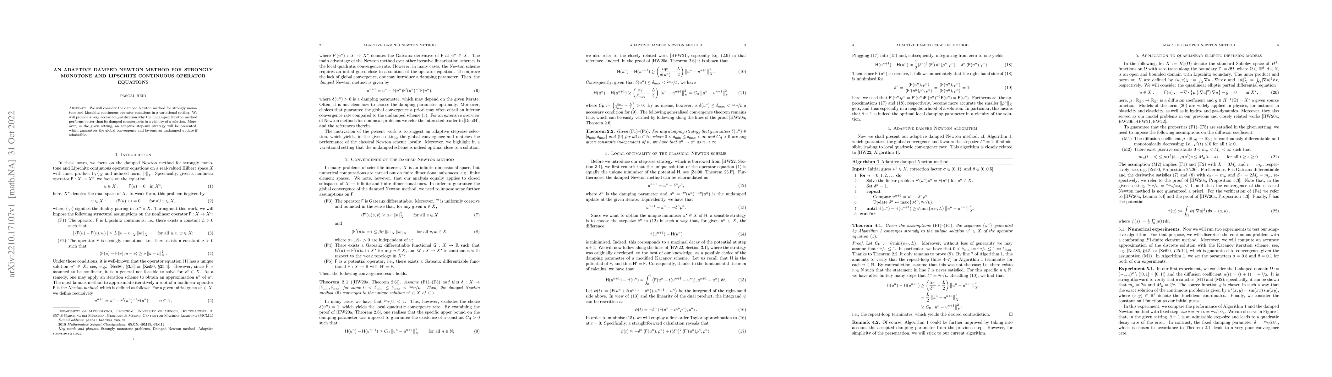 Thumbnail for An adaptive damped Newton method for strongly monotone and Lipschitz
  continuous operator equations