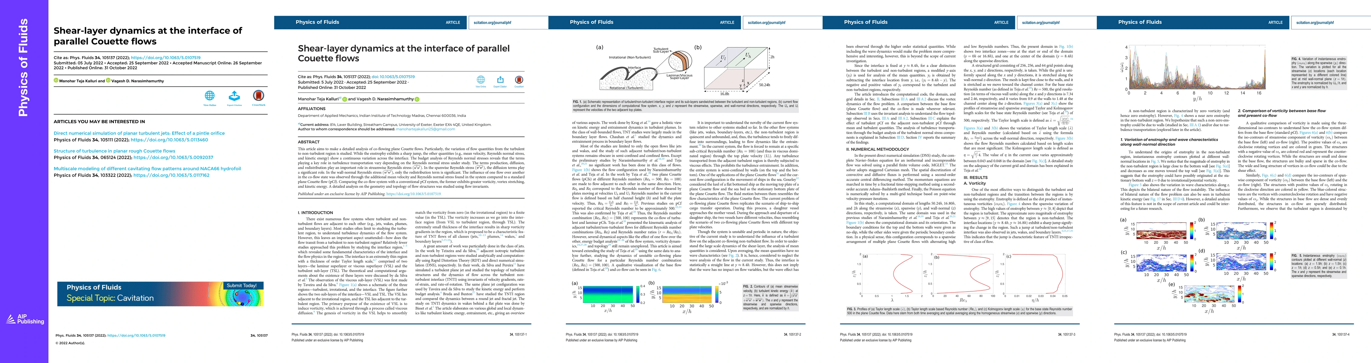 Thumbnail for Shear-layer dynamics at the interface of parallel Couette flows