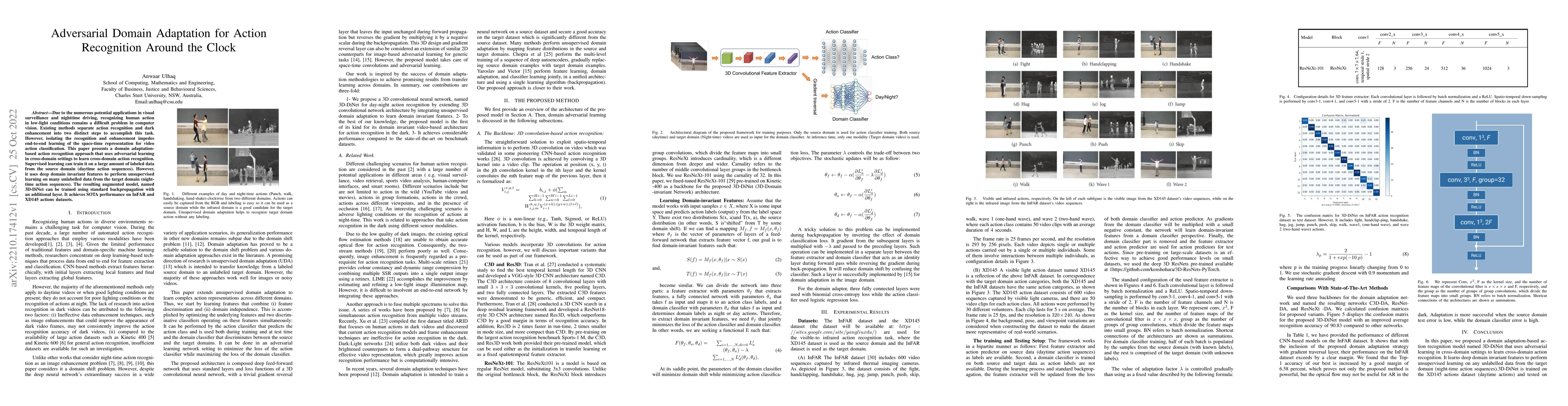 Thumbnail for Adversarial Domain Adaptation for Action Recognition Around the Clock