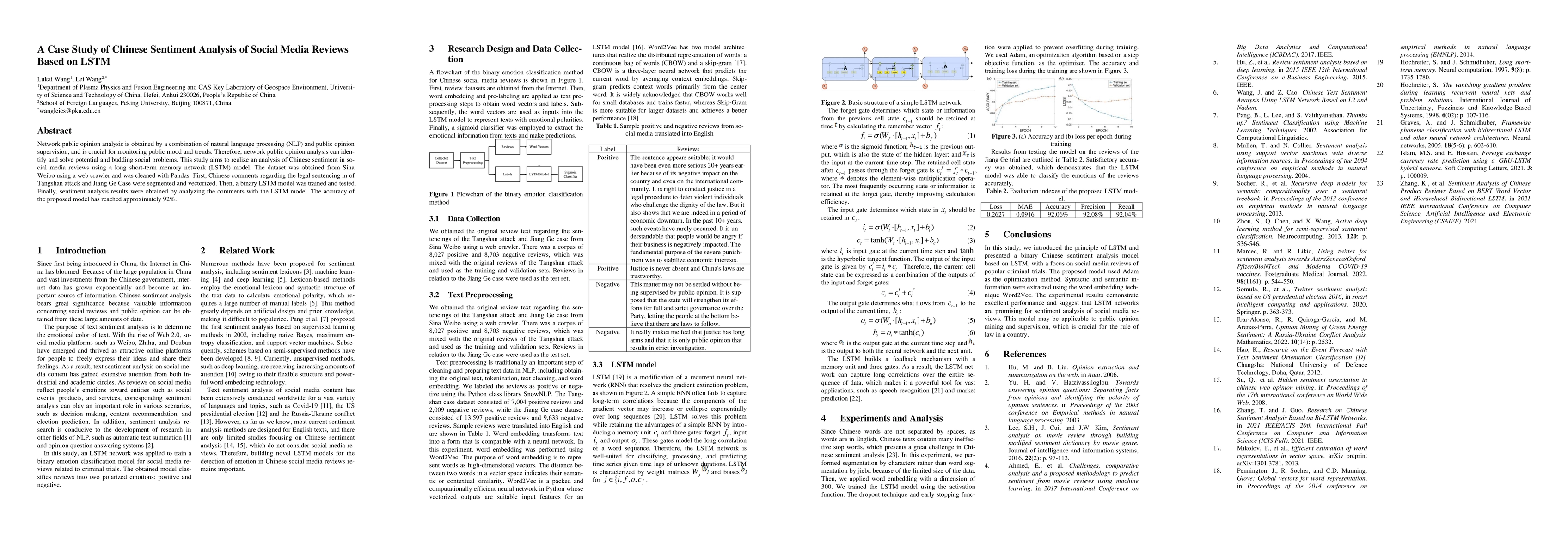 Thumbnail for A Case Study of Chinese Sentiment Analysis on Social Media Reviews Based
  on LSTM