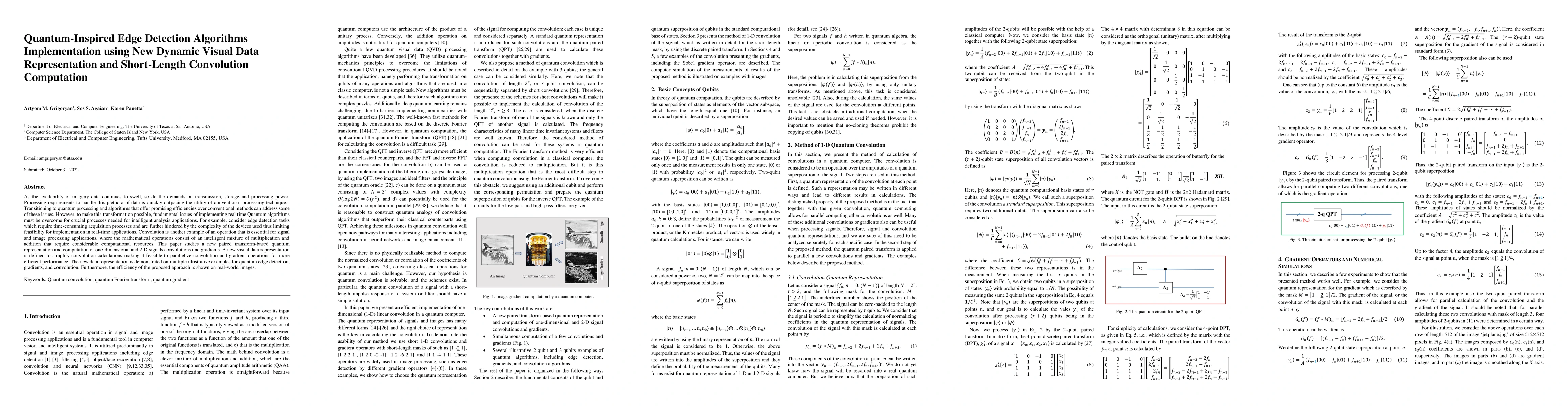 Thumbnail for Quantum-Inspired Edge Detection Algorithms Implementation using New
  Dynamic Visual Data Representation and Short-Length Convolution Computation