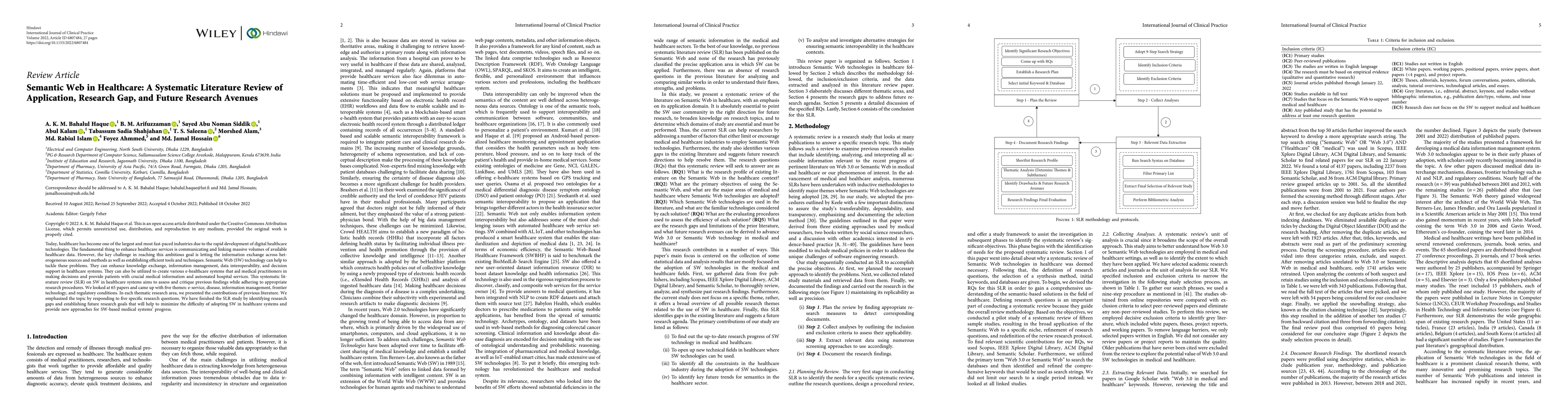 Thumbnail for Semantic Web in Healthcare: A Systematic Literature Review of
  Application, Research Gap, and Future Research Avenues