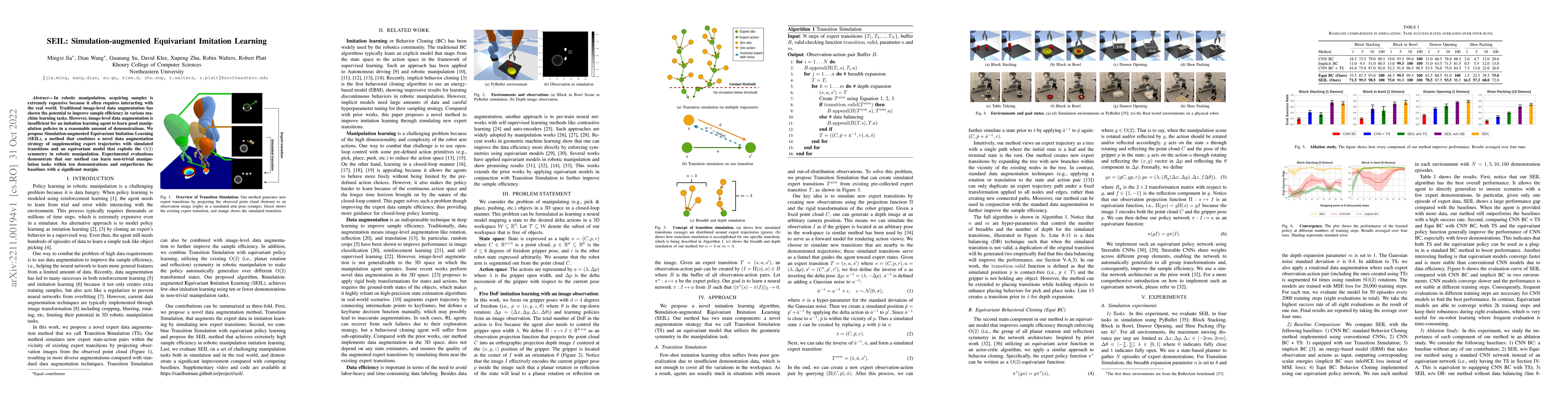 Thumbnail for SEIL: Simulation-augmented Equivariant Imitation Learning