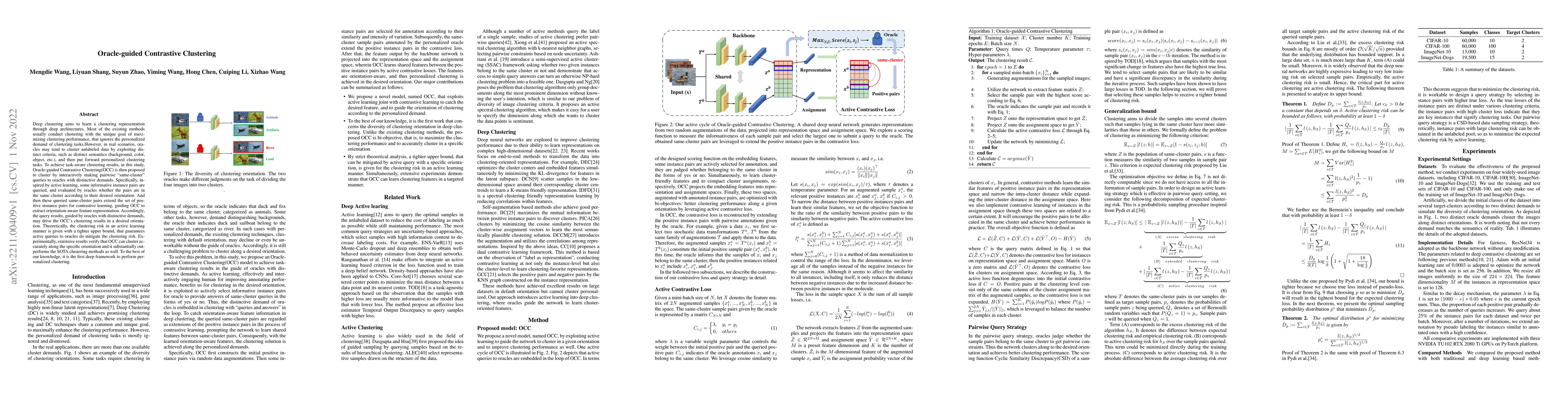 Thumbnail for Oracle-guided Contrastive Clustering