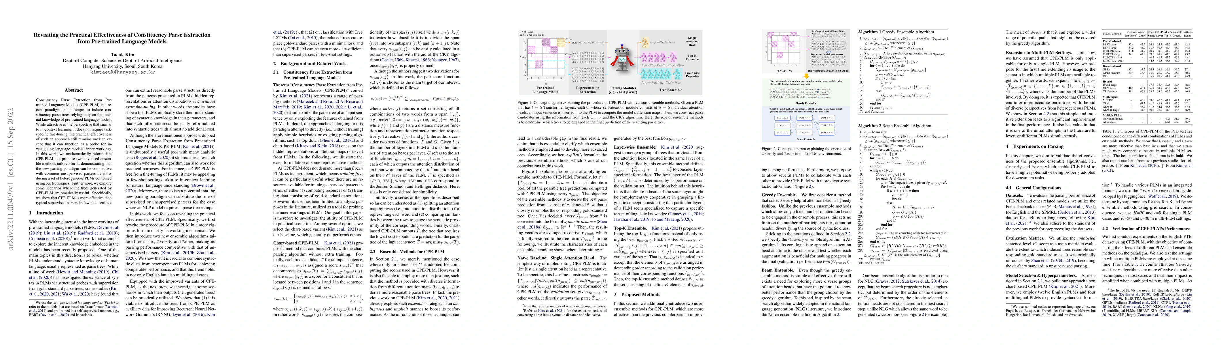 Thumbnail for Revisiting the Practical Effectiveness of Constituency Parse Extraction
  from Pre-trained Language Models