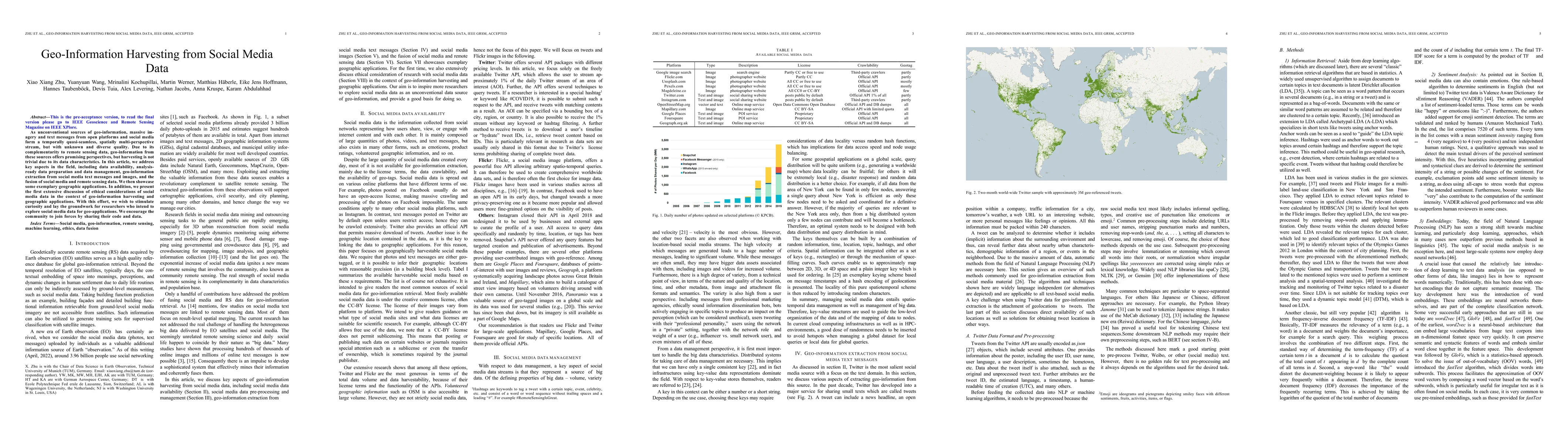 Thumbnail for Geo-Information Harvesting from Social Media Data