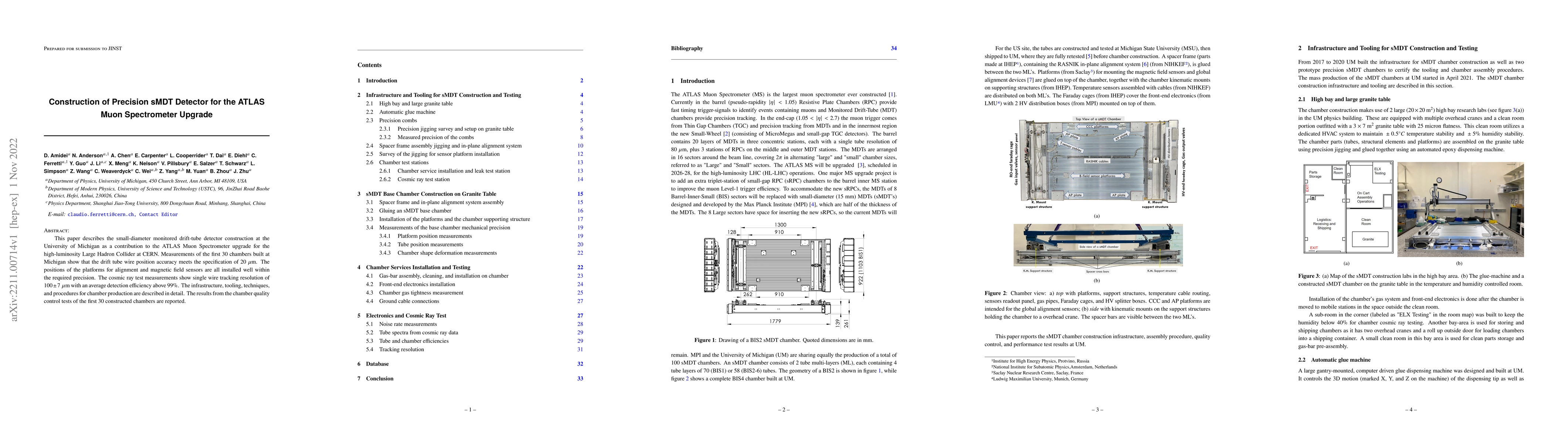 Thumbnail for Construction of Precision sMDT Detector for ATLAS Muon Spectrometer
  Upgrade