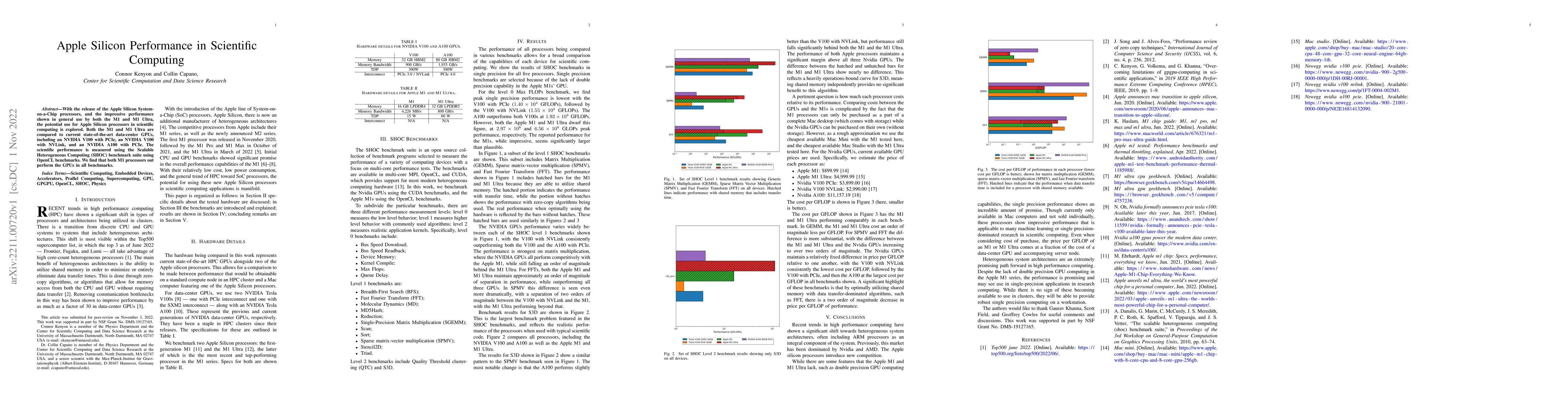 Thumbnail for Apple Silicon Performance in Scientific Computing