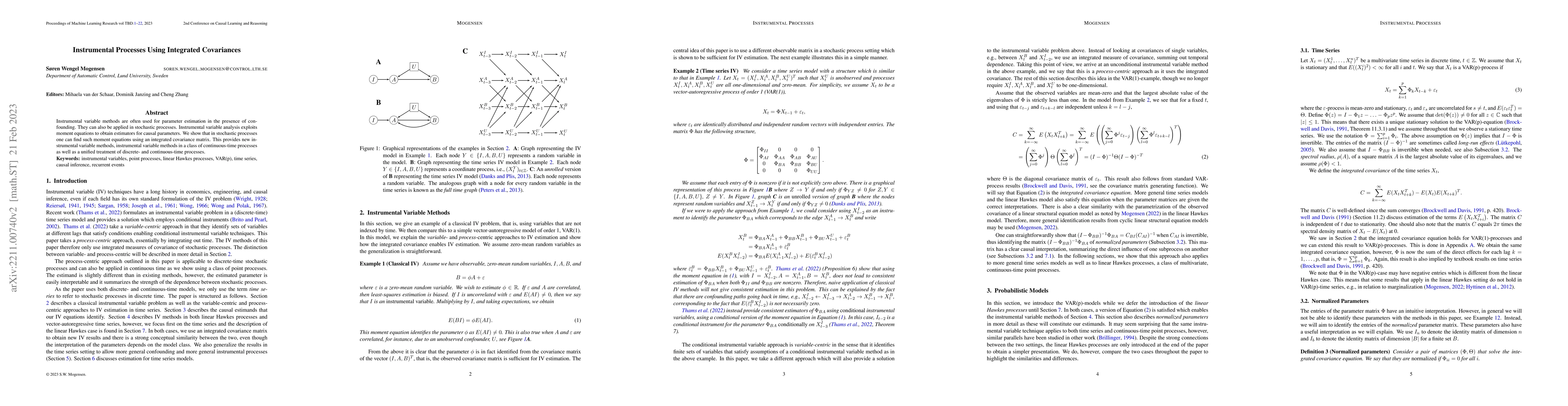 Thumbnail for Instrumental Processes Using Integrated Covariances