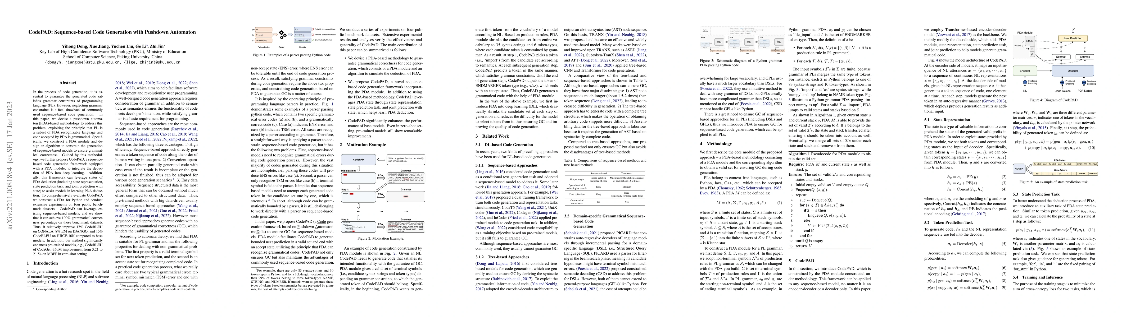 Thumbnail for CodePAD: Sequence-based Code Generation with Pushdown Automaton