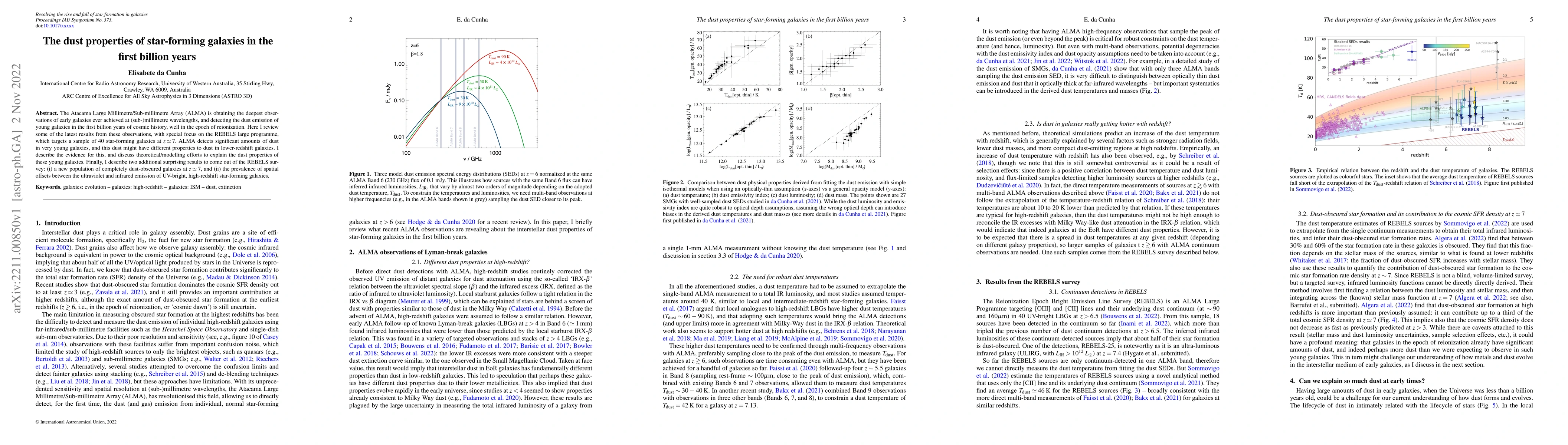 Thumbnail for The dust properties of star-forming galaxies in the first billion years