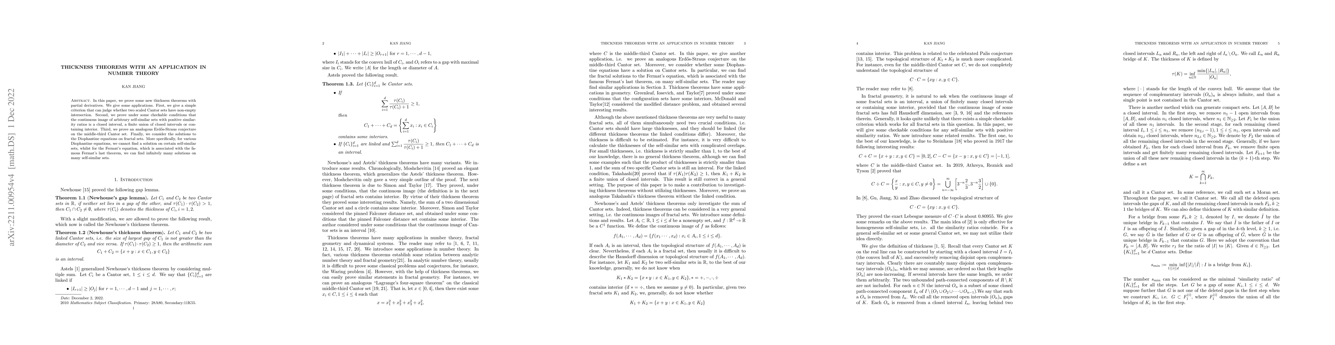 Thumbnail for Thickness theorems with partial derivatives