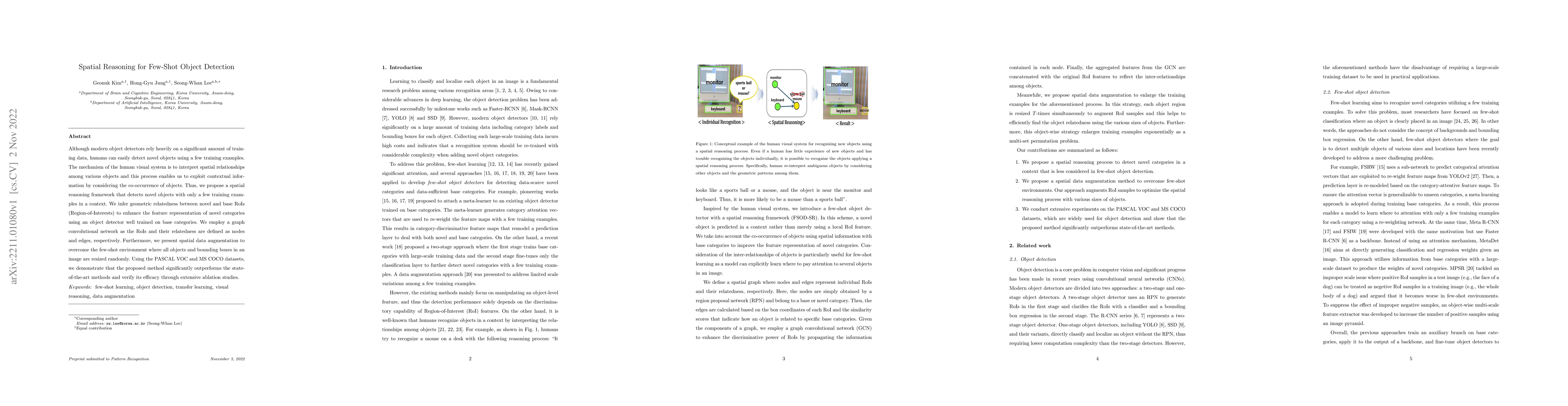 Thumbnail for Spatial Reasoning for Few-Shot Object Detection