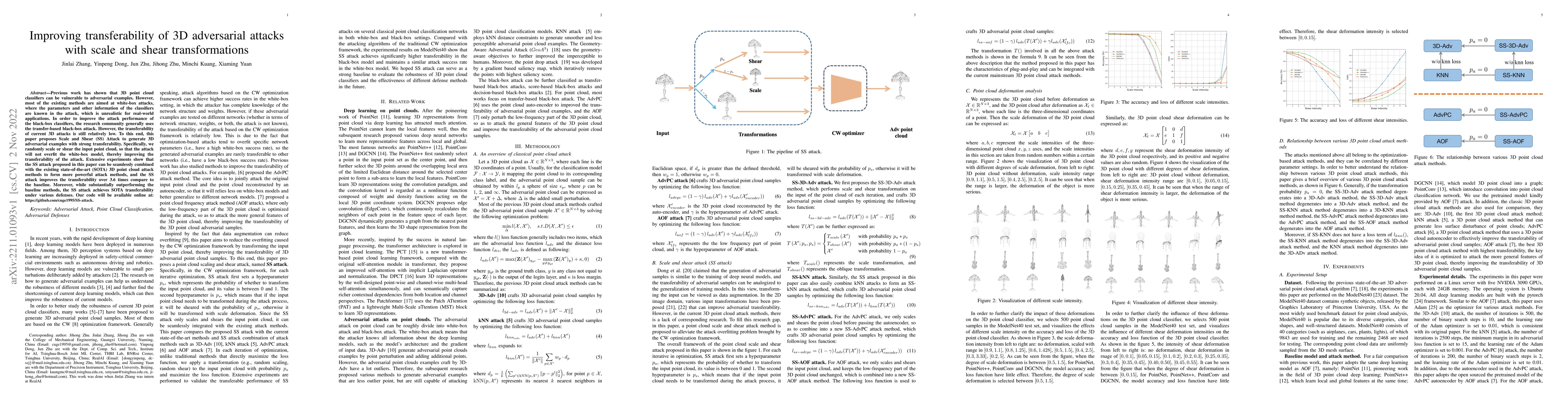 Thumbnail for Improving transferability of 3D adversarial attacks with scale and shear
  transformations