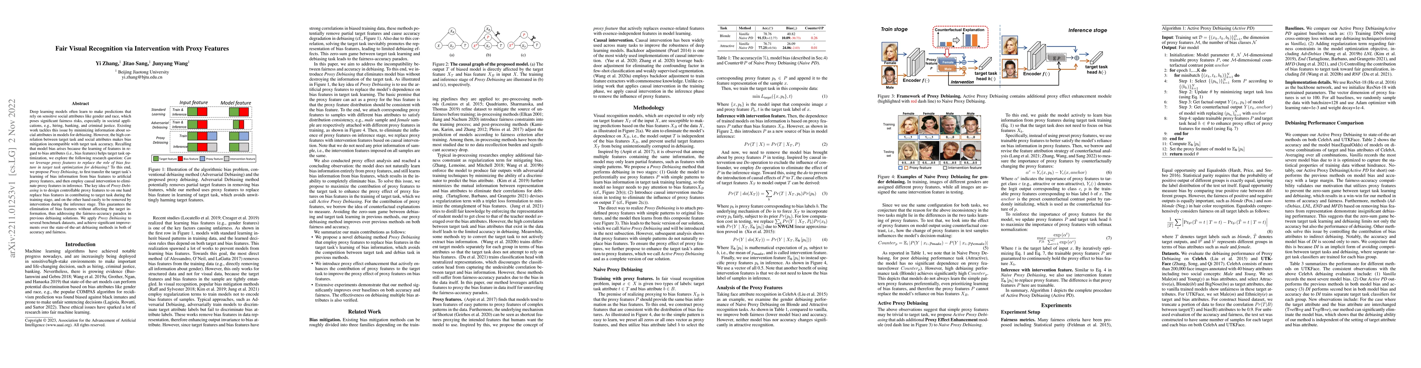 Thumbnail for Fair Visual Recognition via Intervention with Proxy Features