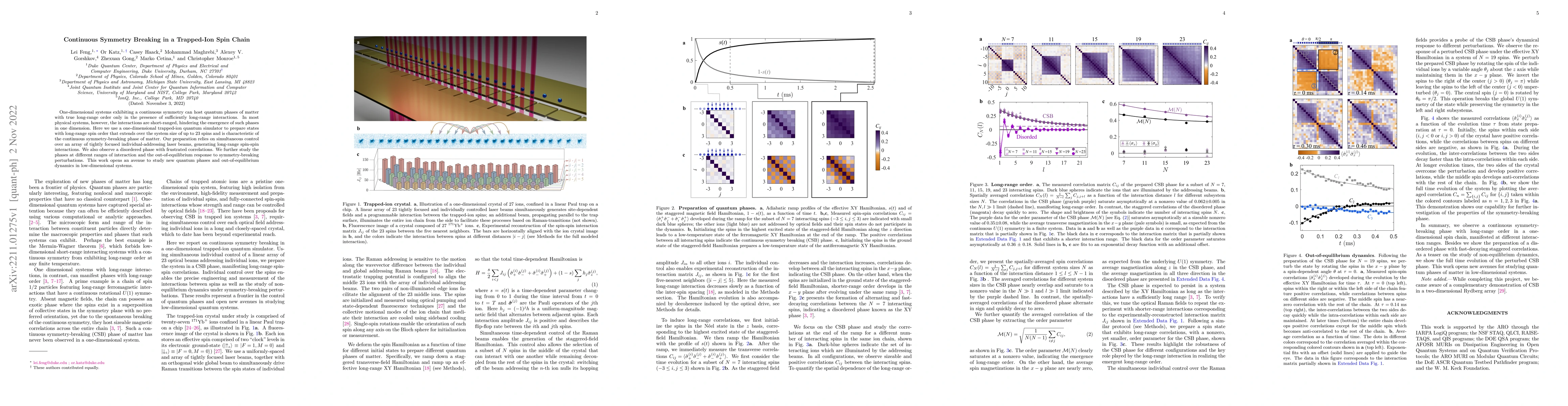 Thumbnail for Continuous Symmetry Breaking in a Trapped-Ion Spin Chain