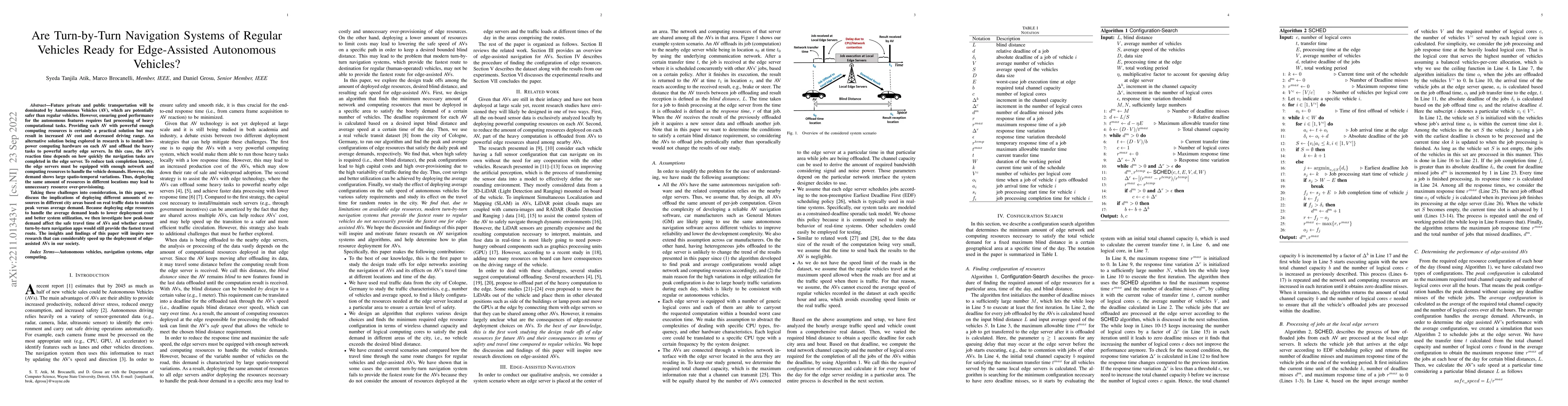 Thumbnail for Are Turn-by-Turn Navigation Systems of Regular Vehicles Ready for
  Edge-Assisted Autonomous Vehicles?