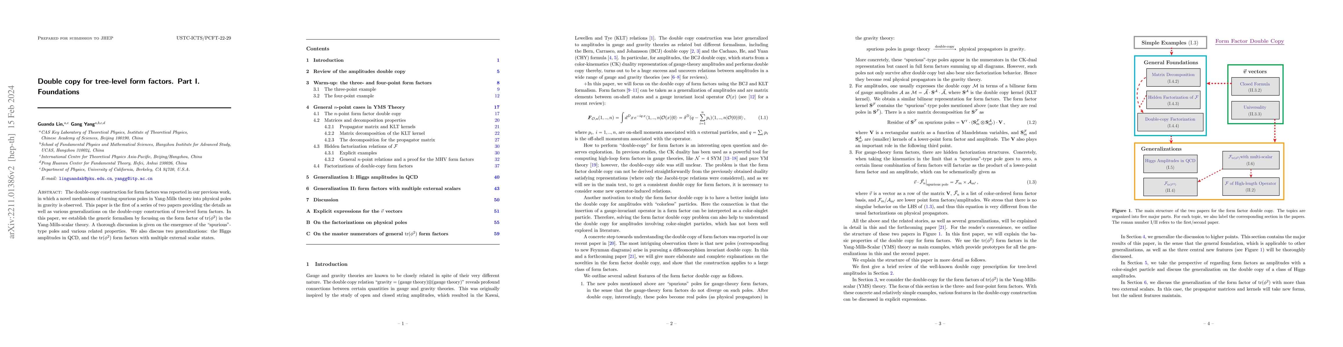 Thumbnail for Double copy for tree-level form factors. Part I. Foundations