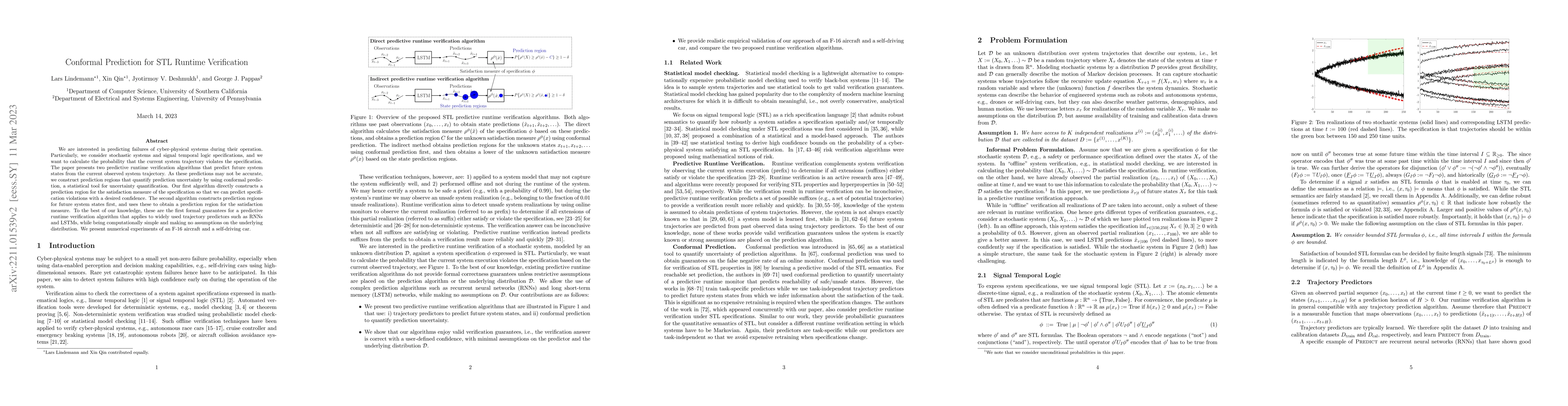 Thumbnail for Conformal Prediction for STL Runtime Verification
