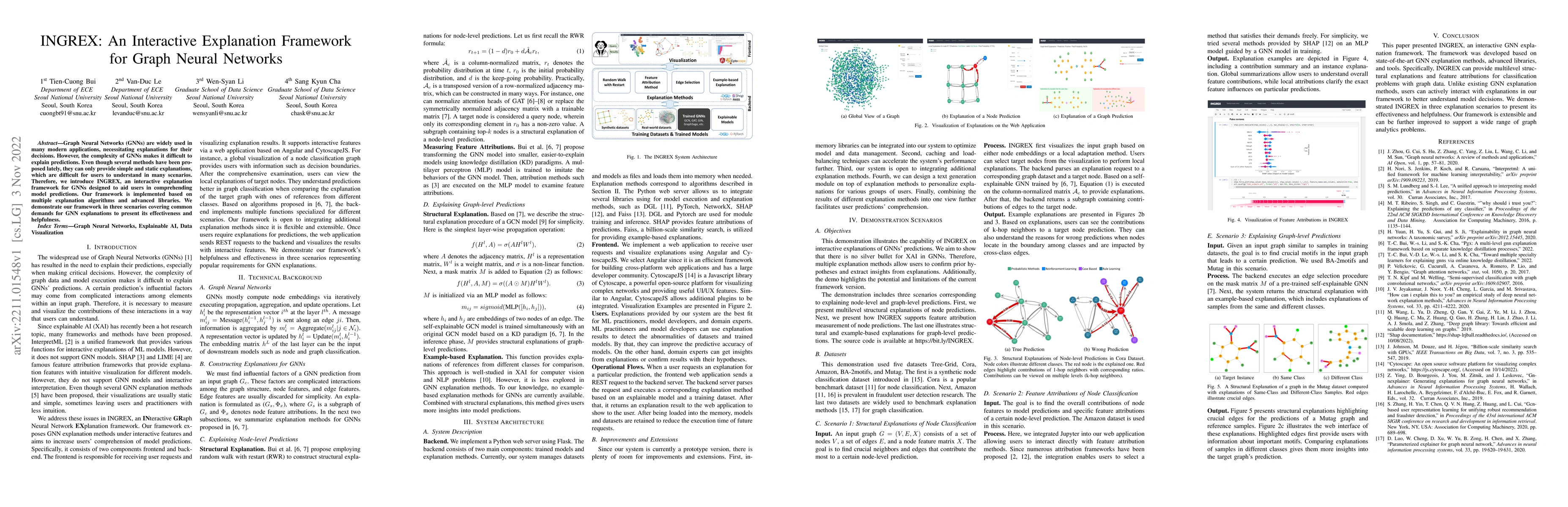 Thumbnail for INGREX: An Interactive Explanation Framework for Graph Neural Networks
