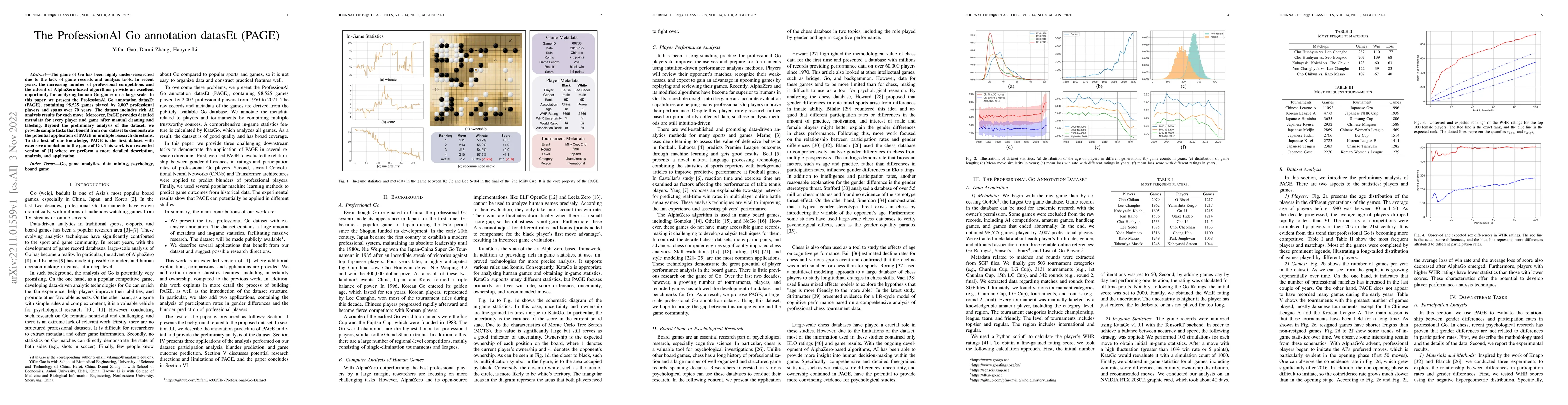 Thumbnail for The ProfessionAl Go annotation datasEt (PAGE)
