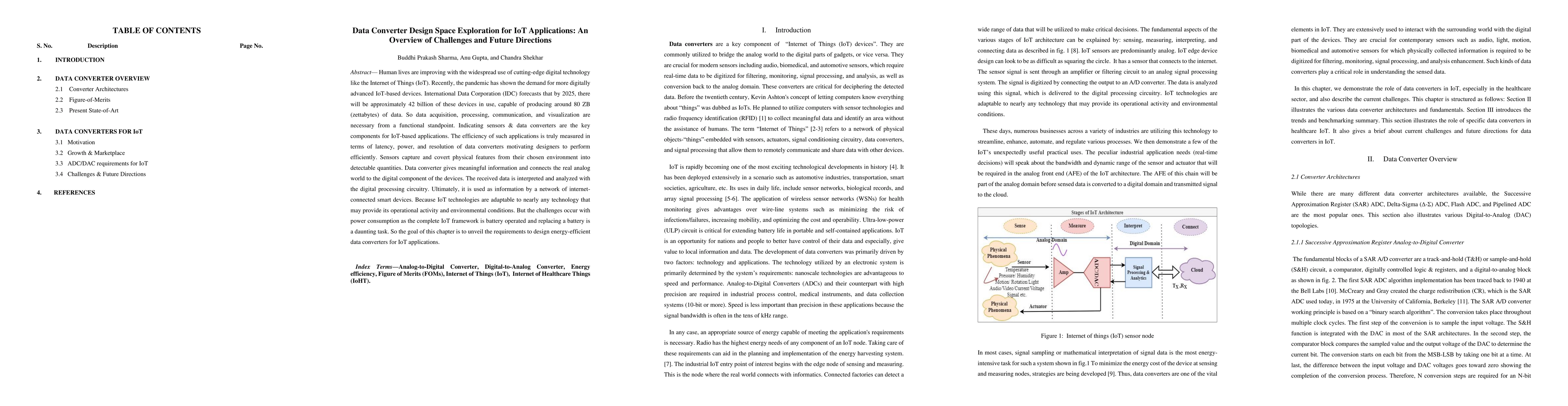Thumbnail for Data Converter Design Space Exploration for IoT Applications: An
  Overview of Challenges and Future Directions
