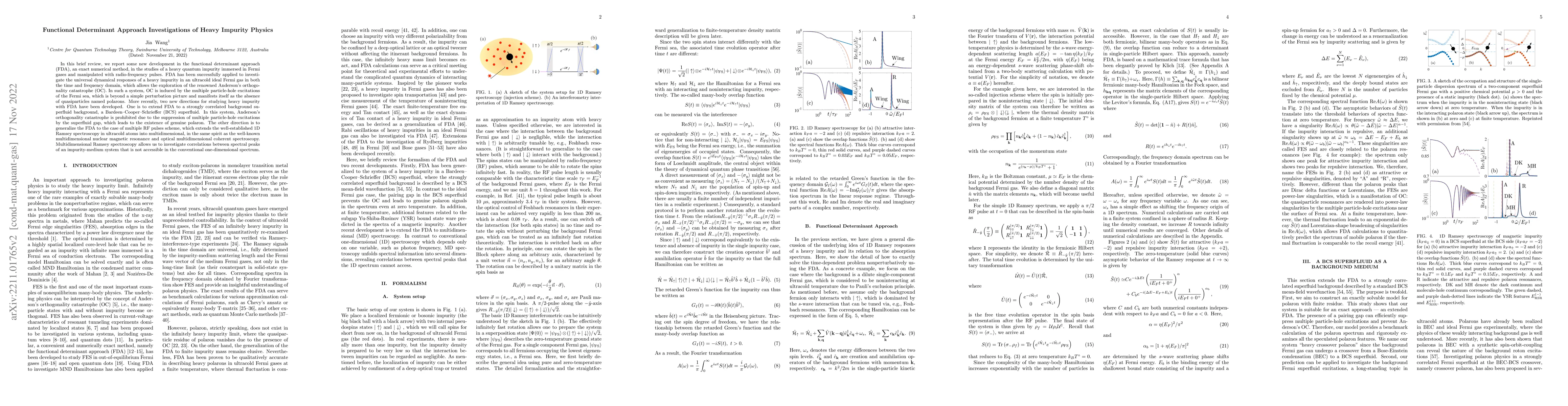 Thumbnail for Functional Determinant Approach Investigations of Heavy Impurity Physics
