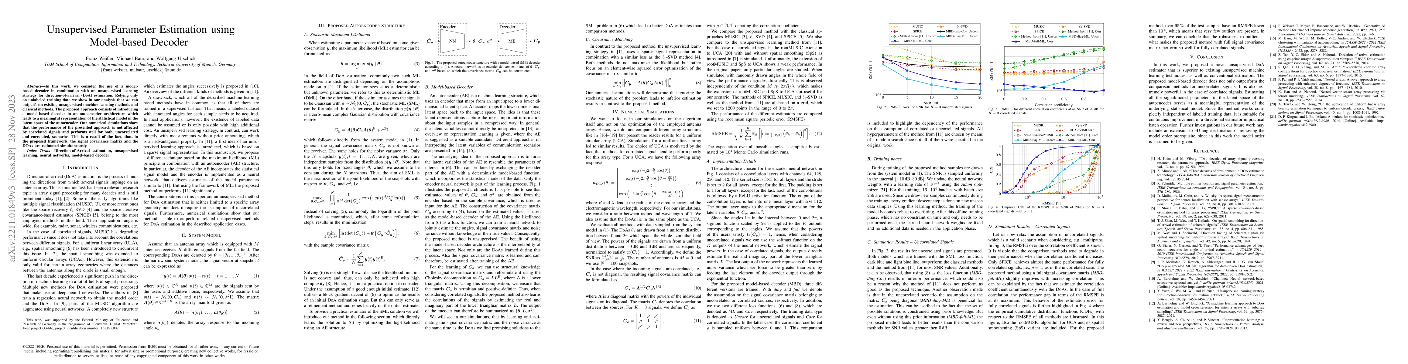 Thumbnail for Unsupervised Parameter Estimation using Model-based Decoder