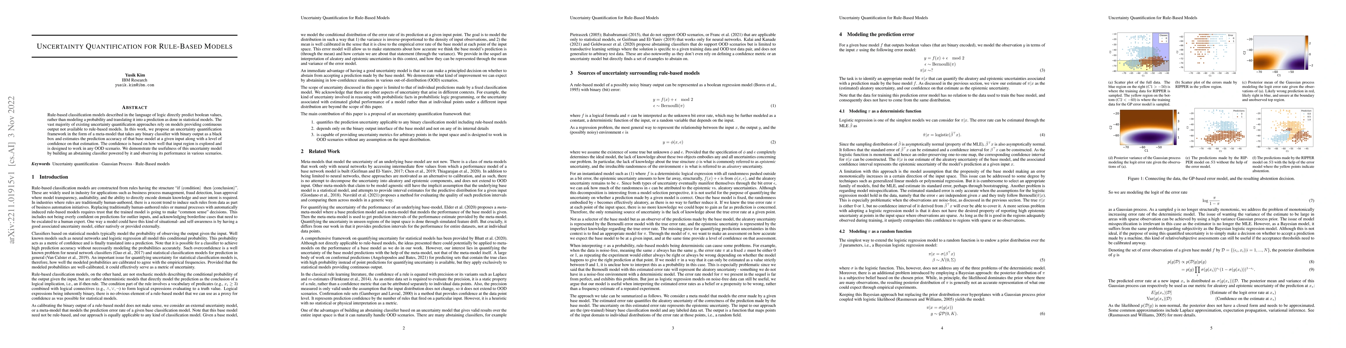Thumbnail for Uncertainty Quantification for Rule-Based Models
