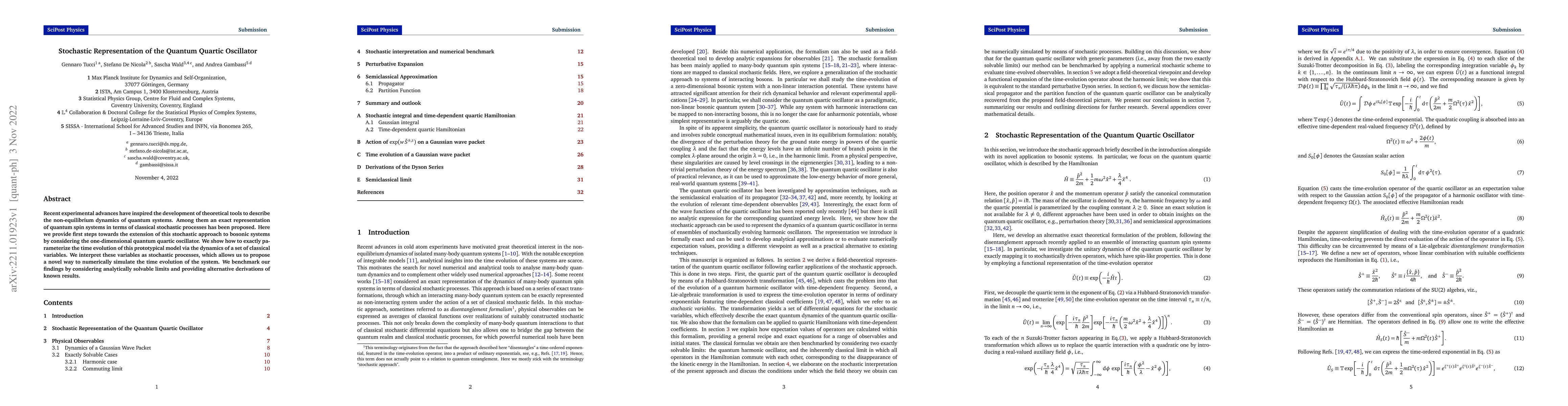 Thumbnail for Stochastic Representation of the Quantum Quartic Oscillator