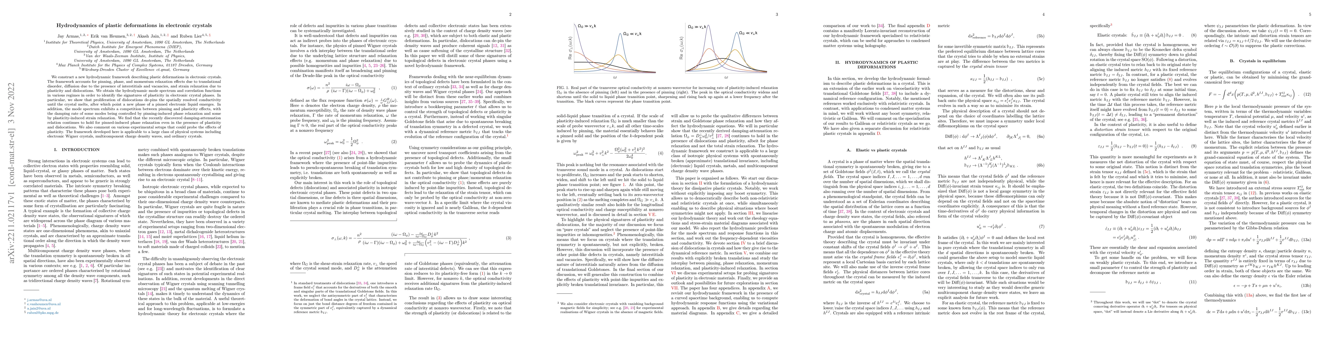 Thumbnail for Hydrodynamics of plastic deformations in electronic crystals