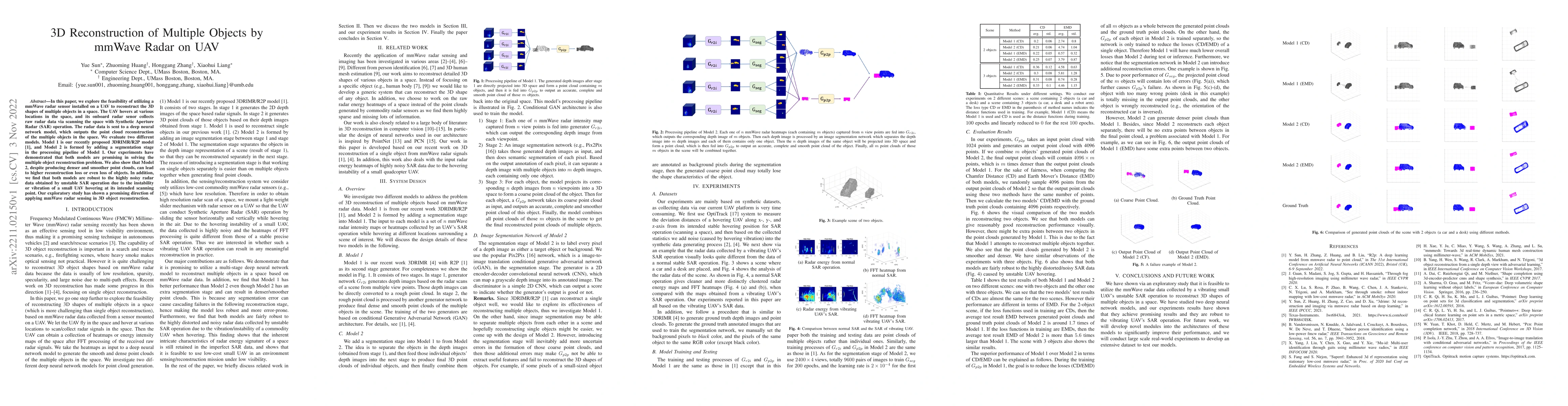 Thumbnail for 3D Reconstruction of Multiple Objects by mmWave Radar on UAV