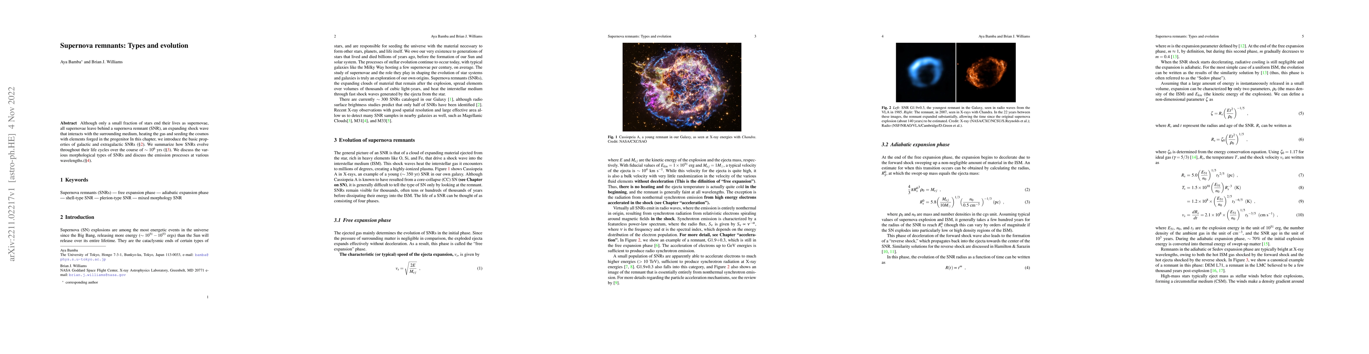 Thumbnail for Supernova remnants: Types and evolution