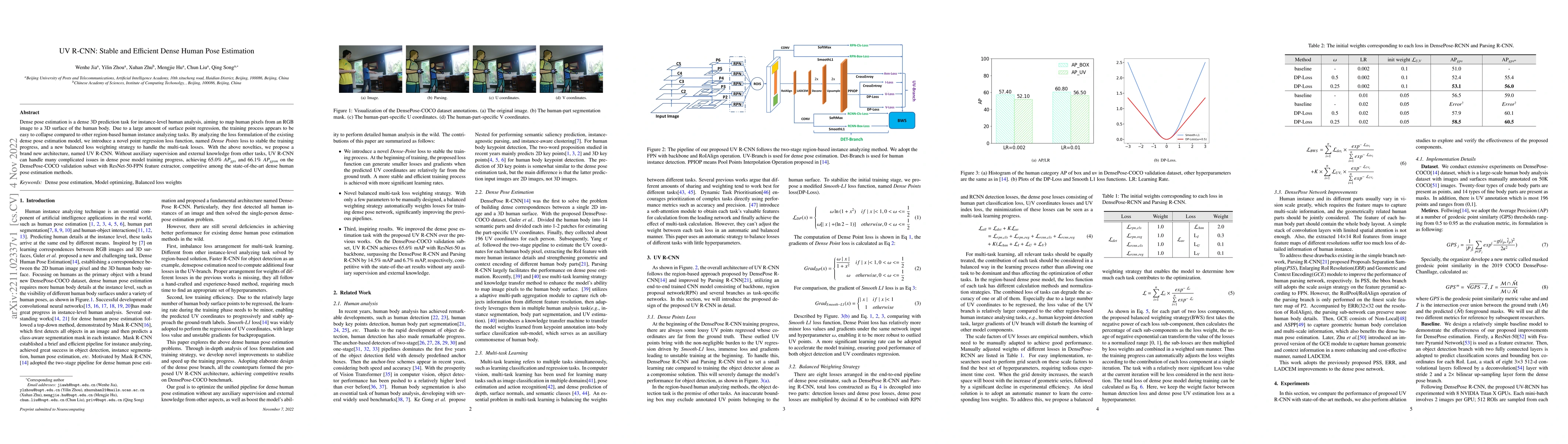Thumbnail for UV R-CNN: Stable and Efficient Dense Human Pose Estimation