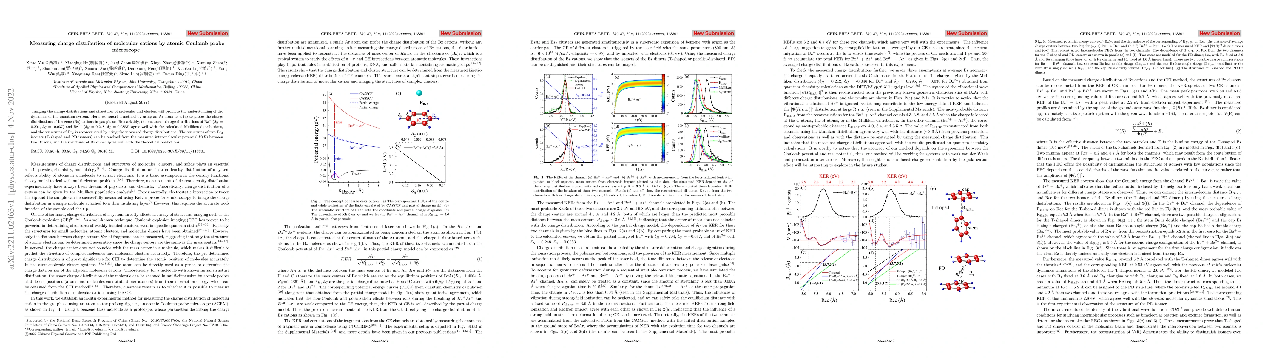 Thumbnail for Measuring charge distribution of molecular cations by atomic Coulomb
  probe microscope