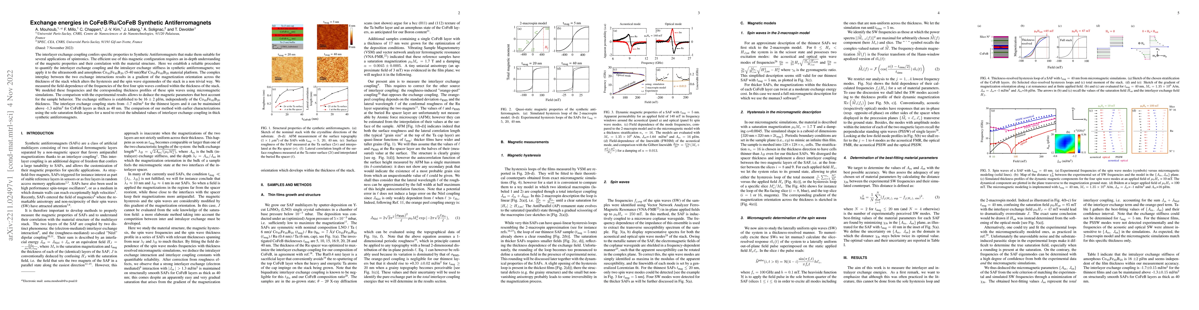 Thumbnail for Exchange energies in CoFeB/Ru/CoFeB Synthetic Antiferromagnets