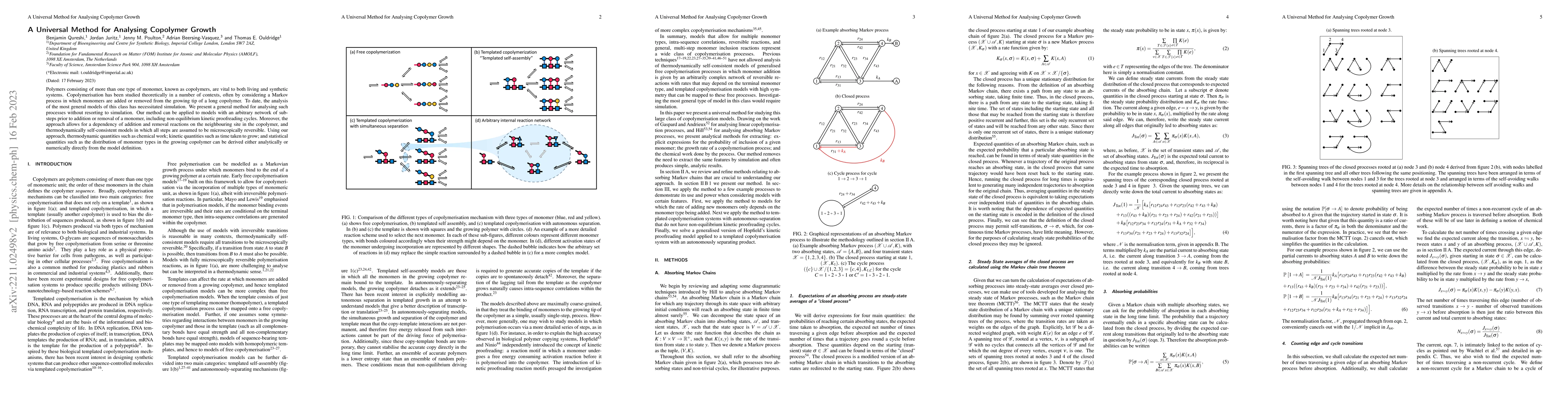 Thumbnail for A Universal Method for Analysing Copolymer Growth