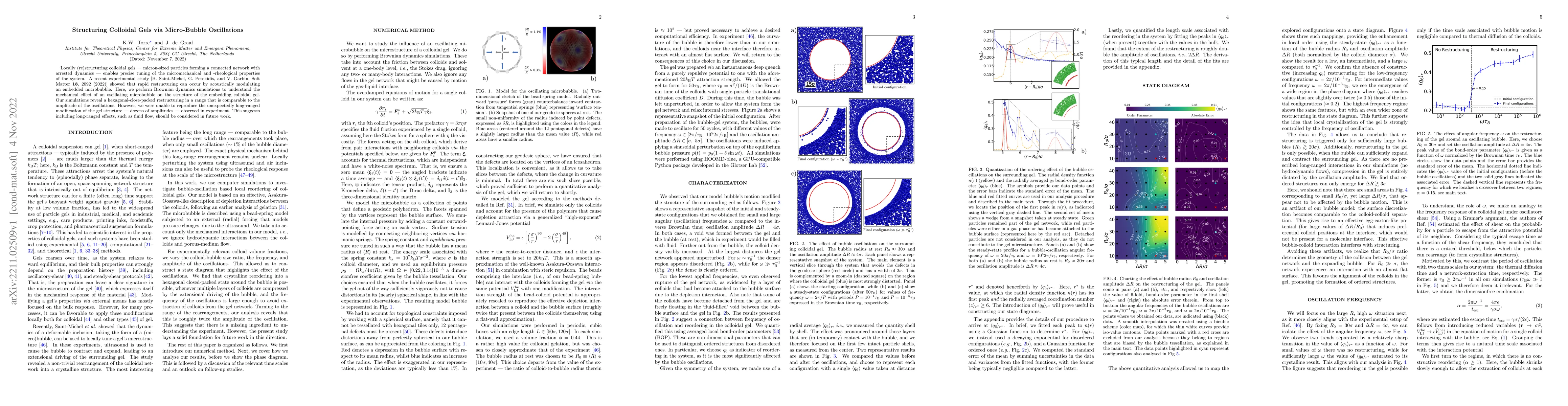 Thumbnail for Structuring Colloidal Gels via Micro-Bubble Oscillations