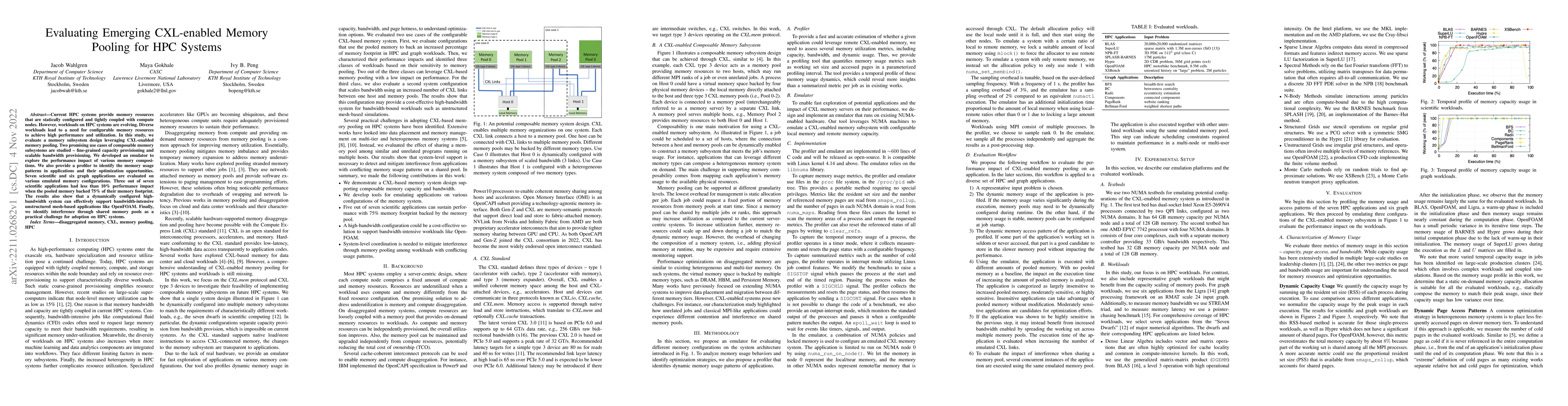 Thumbnail for Evaluating Emerging CXL-enabled Memory Pooling for HPC Systems