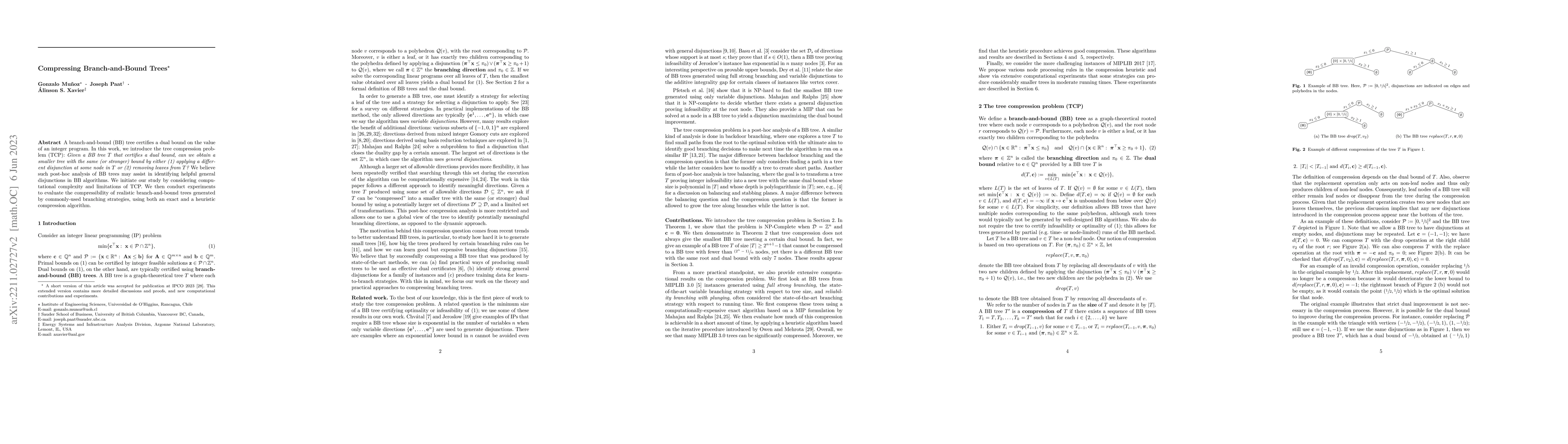 Thumbnail for Compressing Branch-and-Bound Trees