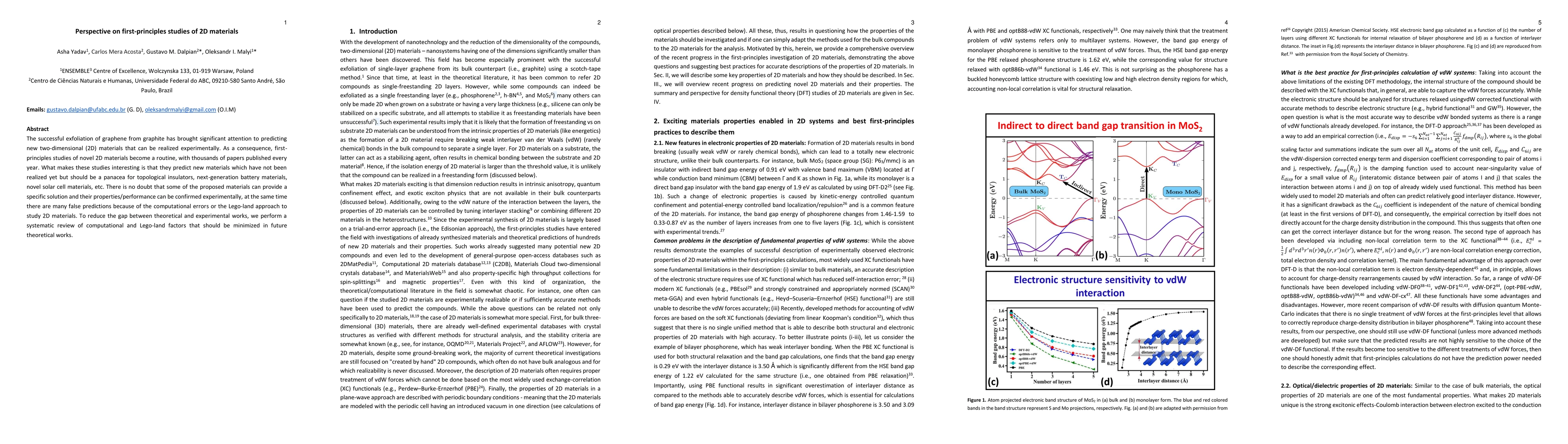 Thumbnail for Perspective on first-principles studies of 2D materials