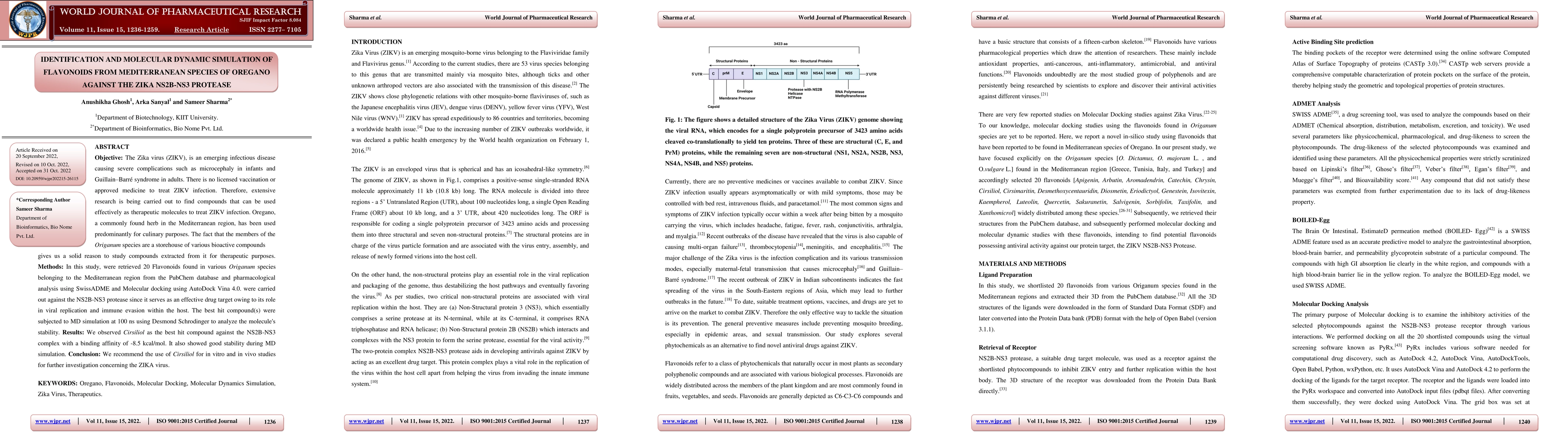 Thumbnail for Identification and Molecular Dynamic Simulation of Flavonoids from
  Mediterranean species of Oregano against the Zika NS2B-NS3 Protease